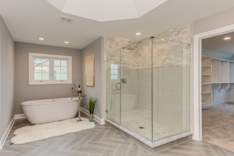 Elegant Walk-In Shower Upgrade